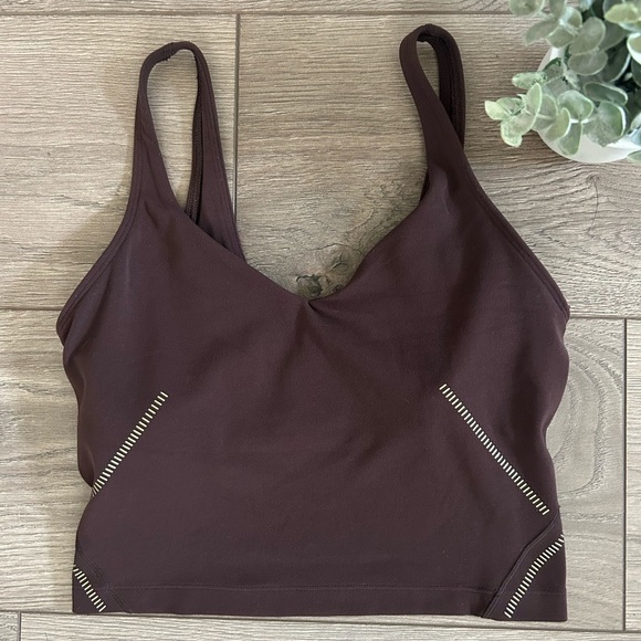 LULULEMON Align Tank *Gold French Press Size 4 - Picture 2 of 7